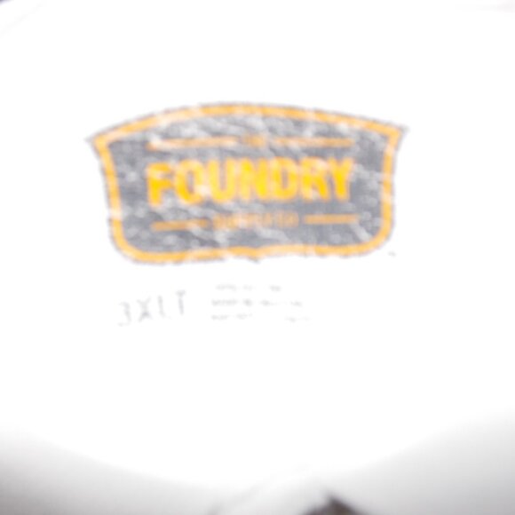 White Men's Polo 3XLT-The Foundry Supply Co. - Picture 5 of 6